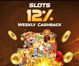 Slots 12% Weekly Cashback