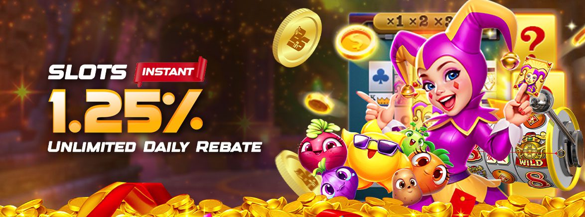 B3_EN_Instant_Slots_1.25__Unlimited_Daily_Rebate_SEO_Promotions Slots 1.25% Unlimited Daily Rebate